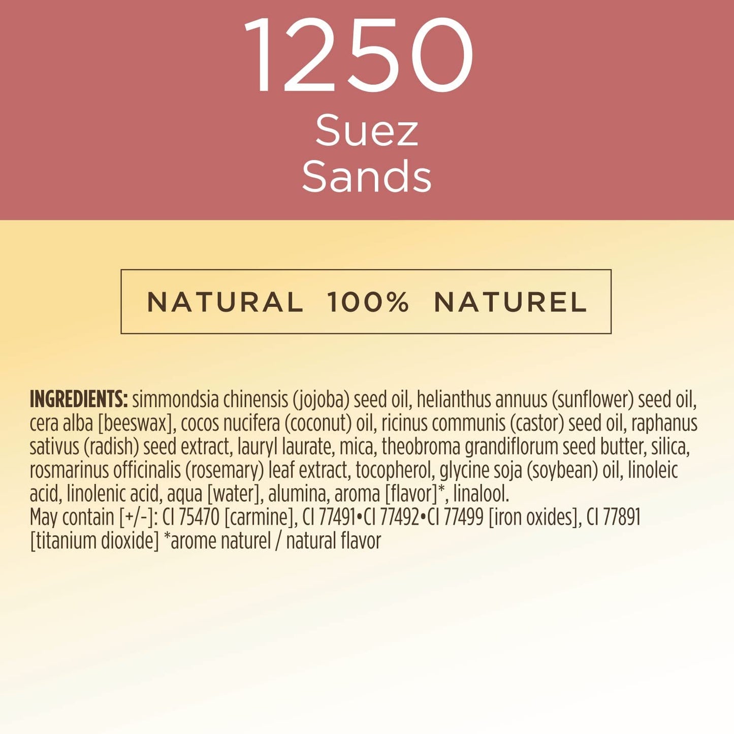 Burts Bees 100% Natural All Aglow Lip & Cheek Stick, Blush Bay - 1 Tube