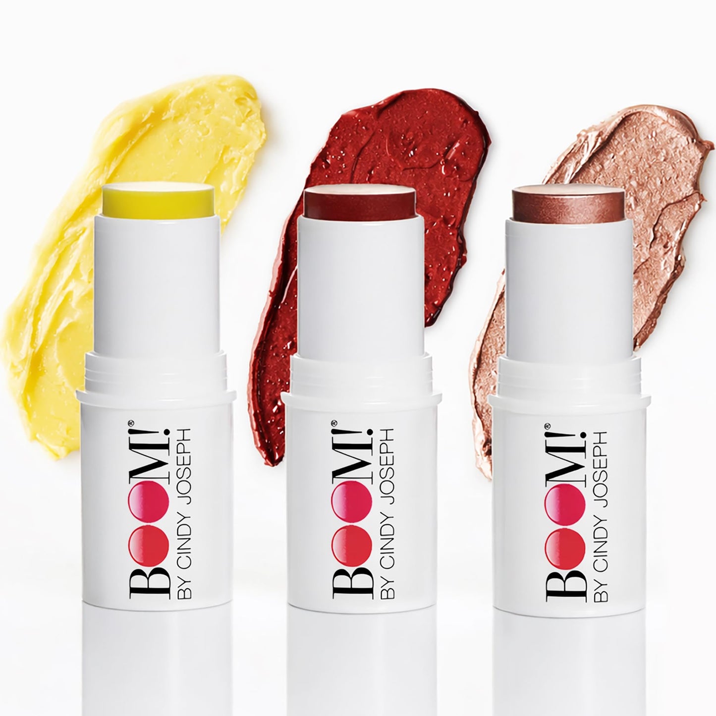 Boomstick Rose Nude ® All-in-One Cream Blush for Cheeks, Eyes & Lips, Long-Wearing, Blendable Makeup Blush Stick for Mature Skin, Cruelty-Free Lip Cheek Tint with Skincare Benefits