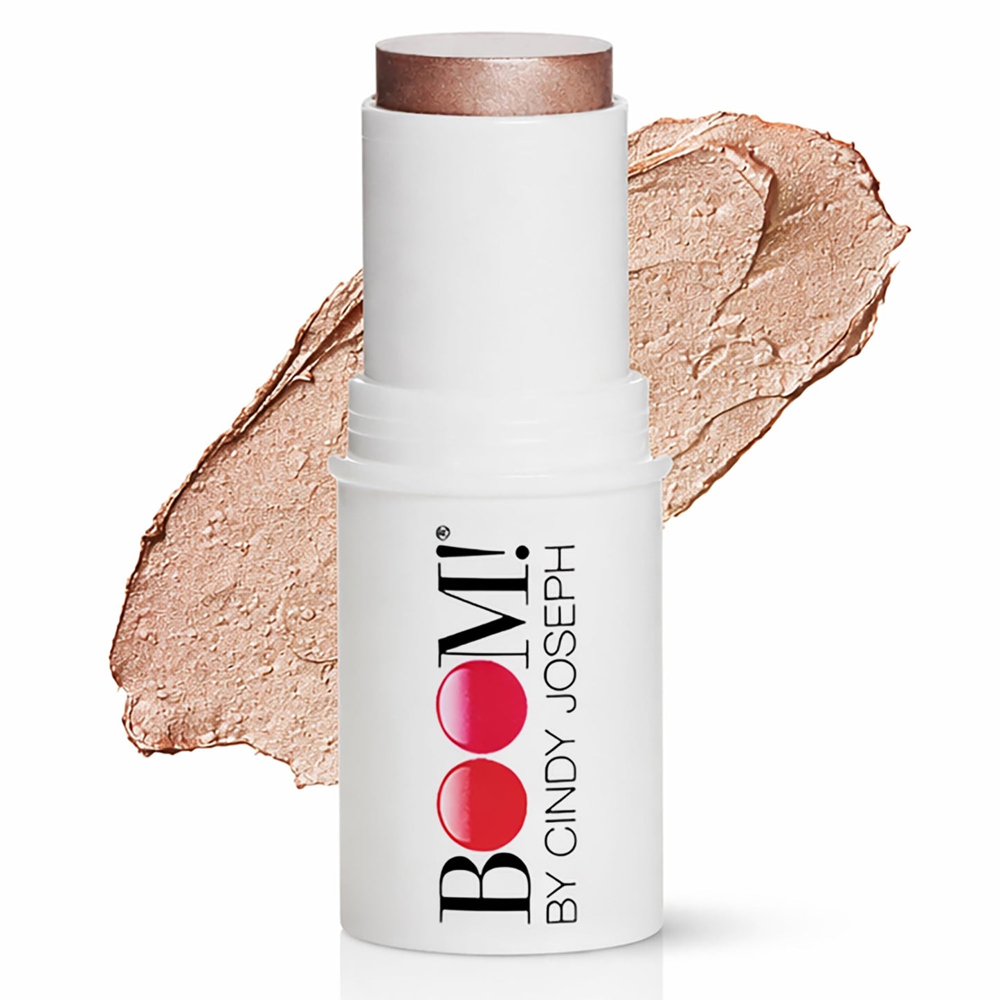 Boomstick Rose Nude ® All-in-One Cream Blush for Cheeks, Eyes & Lips, Long-Wearing, Blendable Makeup Blush Stick for Mature Skin, Cruelty-Free Lip Cheek Tint with Skincare Benefits