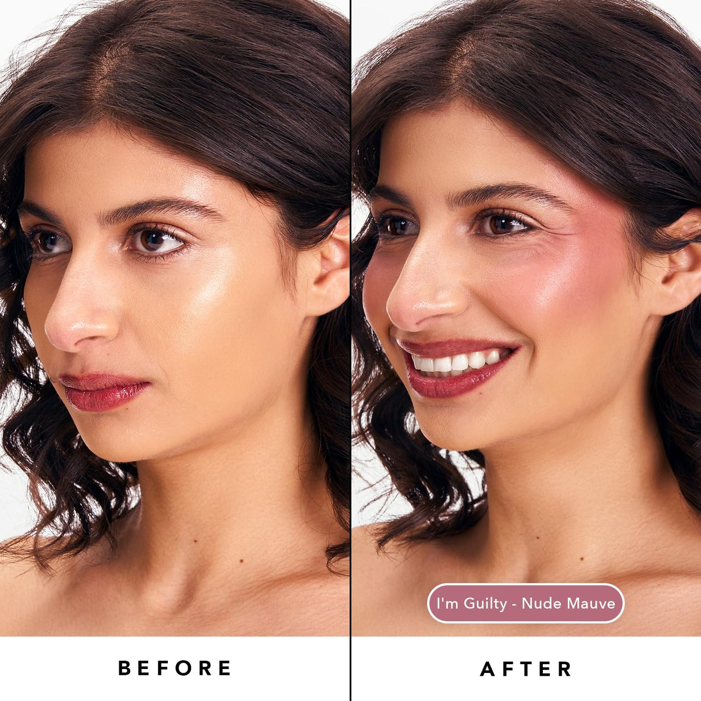 Sacheu Cheek STAY-N Liquid Blush for Cheeks — High Pigment, Buildable, Lightweight Cream Blush for Dewy & Radiant Flushed Cheeks — Long-lasting & Cruelty Free, I'm Flirty